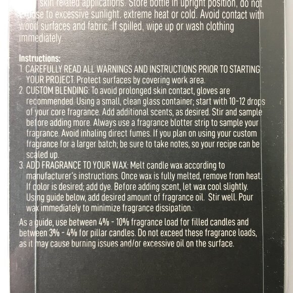 Make Market Invent-A-Scent Candle Fragrance Oils Vanilla Cinnamon Apple Cookie - Picture 10 of 13